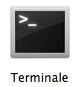 icona terminale di Mac Osx